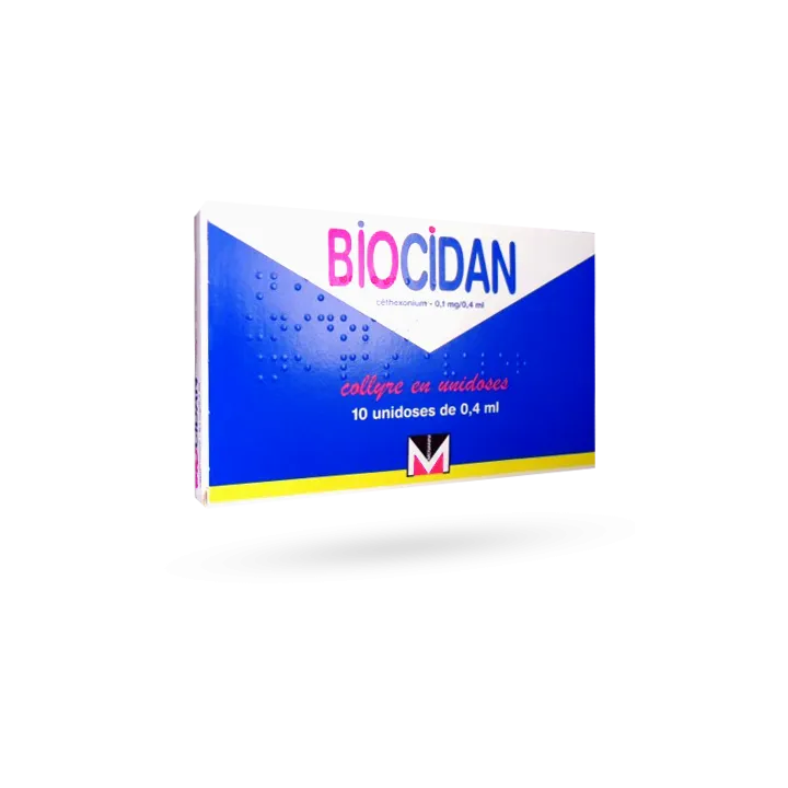 Biocidan collyre en unidoses - Boite de 10