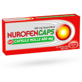NurofenCaps 400 mg ibuprofène - 10 capsules molles