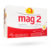 Mag 2 magnésium 122 mg - 30 ampoules sans sucre