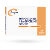 Suppositoires glycérine adultes - Cooper
