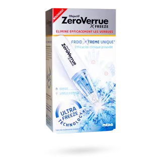 Objectif ZeroVerrue Freeze traitement des verrues