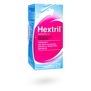 Hextril bain de bouche 0,1 pour cent 200 ml