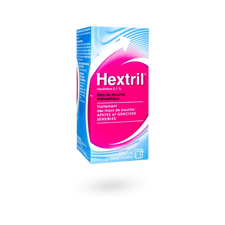 Hextril bain de bouche 0,1 pour cent 200 ml