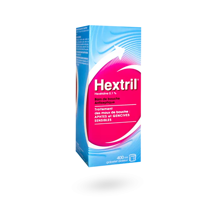 Hextril bain de bouche 0,1 pour cent 400 ml
