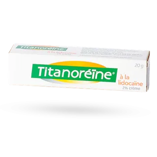 Titanoréïne lidocaïne 2% crème 20 g