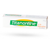 Titanoréïne lidocaïne 2% crème - Tube 20 g