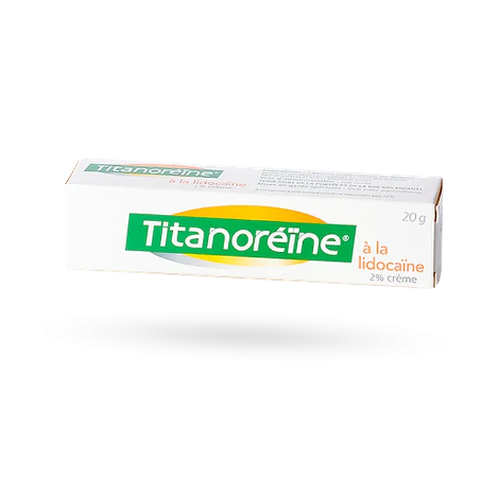 Titanoréïne lidocaïne 2% crème 20 g