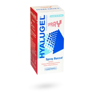 Hyalugel acide hyaluronique - Spray buccal de 20 ml