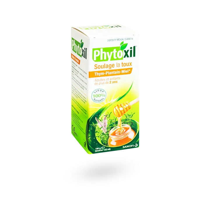 Phytoxil sirop contre la toux sèche et grasse 133 ml