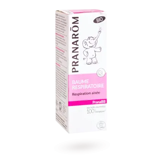 Pranarôm baume respiratoire aux huiles essentielles BIO 40 ml