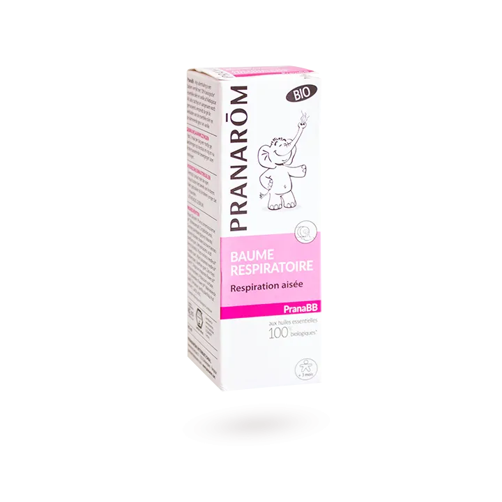 Pranarôm baume respiratoire aux huiles essentielles BIO 40 ml