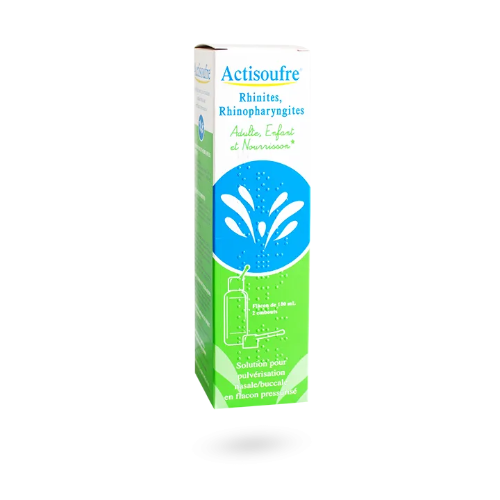 Actisoufre pulvérisation nasale/buccale spray 100 ml