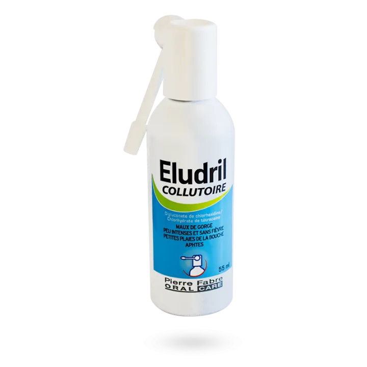 Eludril collutoire maux de gorge 40 ml