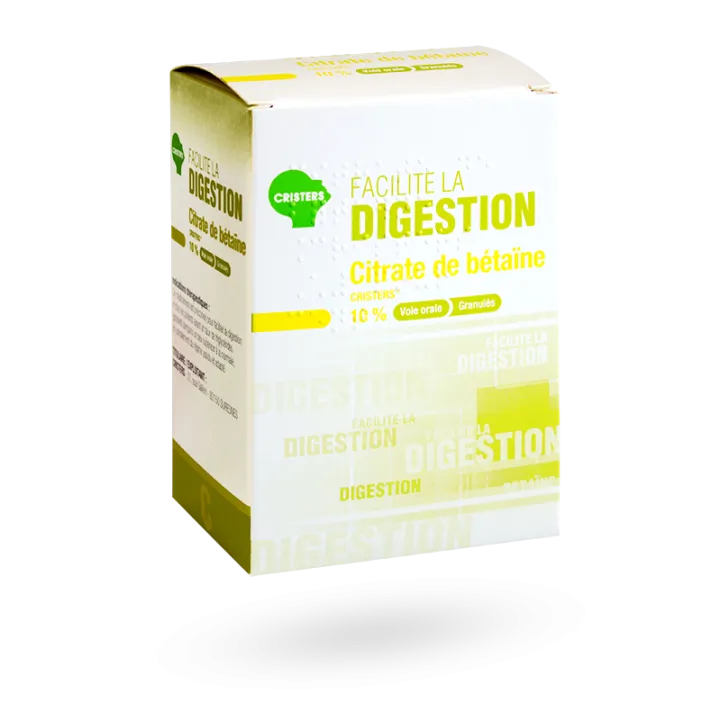 Citrate de bétaïne 10% granulés Cristers 250 g