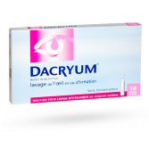 Dacryum lavage ophtalmique - 10 unidoses de 5 ml