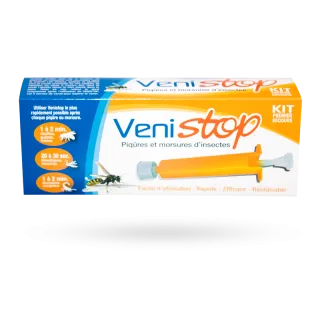 VeniStop kit premier secours piqûres et morsures d'insectes