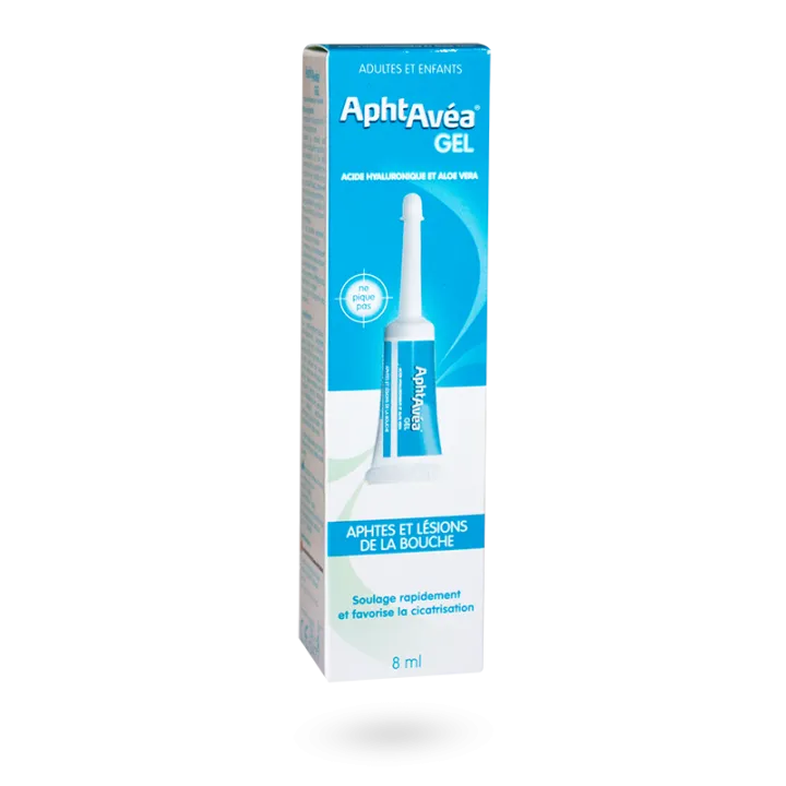 Aphtav a Gel Acide Hyaluronique Et Aloe Vera 8 Ml