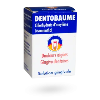 Dentobaume gencives douloureuses solution gingivale 4 ml
