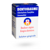 Dentobaume solution gingivale - Flacon 4 ml