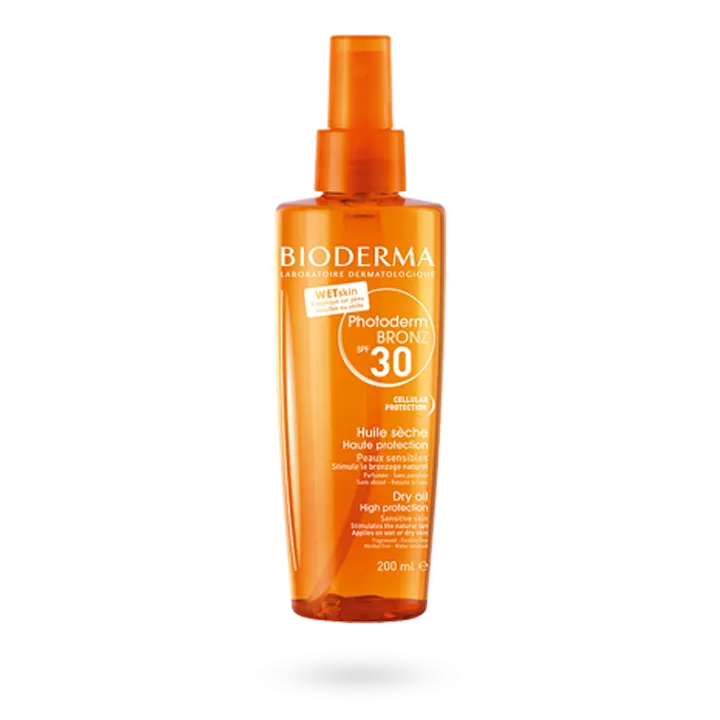 Bioderma Photoderm Bronz SPF 30 huile sèche 200 ml