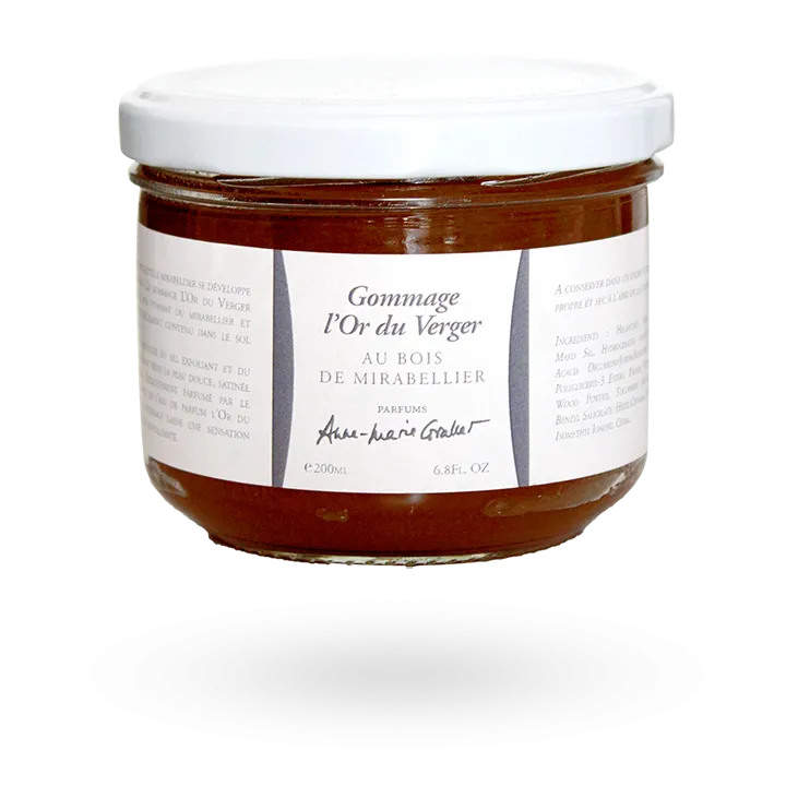 Gommage l'Or du Verger au bois de Mirabellier 200 ml
