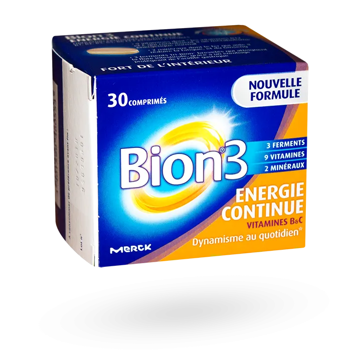 Bion 3 Énergie continue Vitamines B et C 30 comprimés