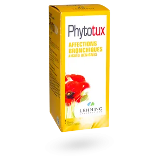Phytotux Lehning sirop contre les affections bronchiques flacon de 250 ml