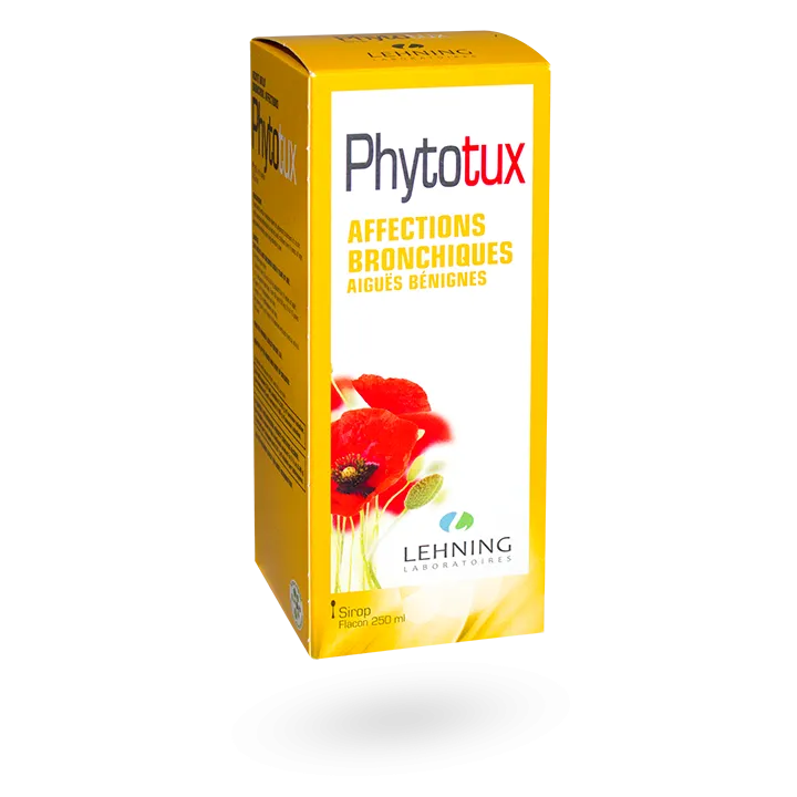 Phytotux Lehning sirop contre les affections bronchiques flacon de 250 ml