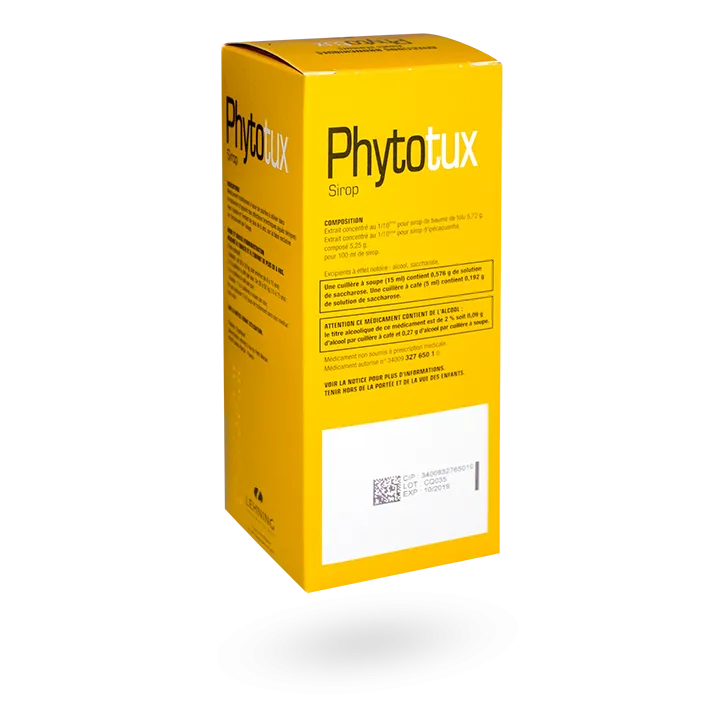 Phytotux Lehning sirop contre les affections bronchiques flacon de 250 ml