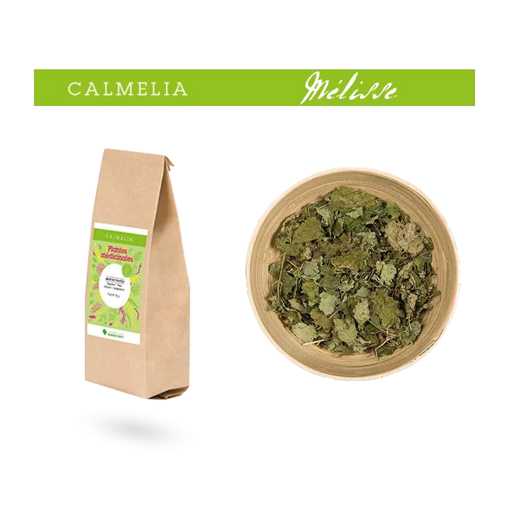 Calmelia Mélisse Plantes médicinales Marque Verte feuille 60 g