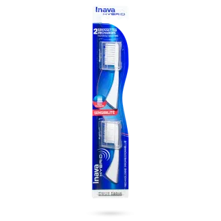 Inava Hybrid brossettes recharges Sensibilité brins coniques 2 têtes Inava Hybrid