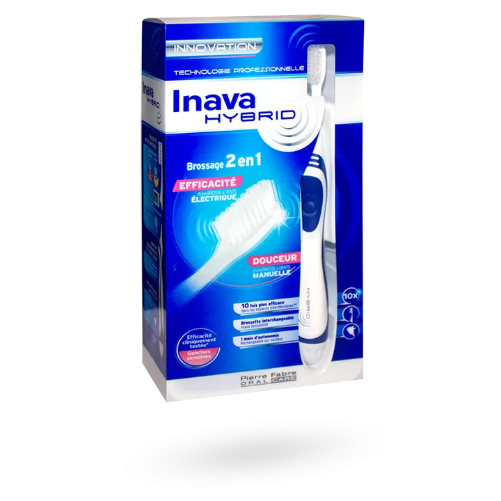 Inava Hybrid brossettes recharges Sensibilité brins coniques 2 têtes Inava Hybrid