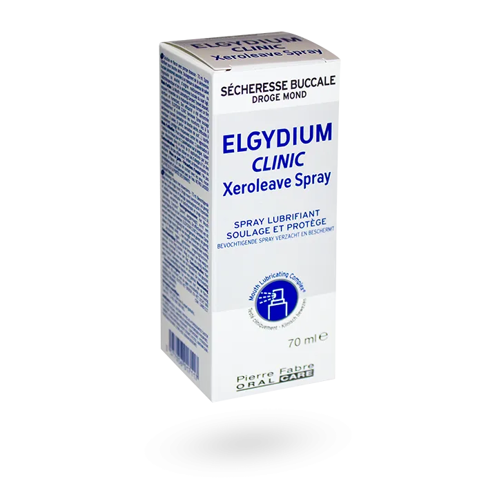Elgydium Clinic spray lubrifiant sécheresse buccale 70 ml