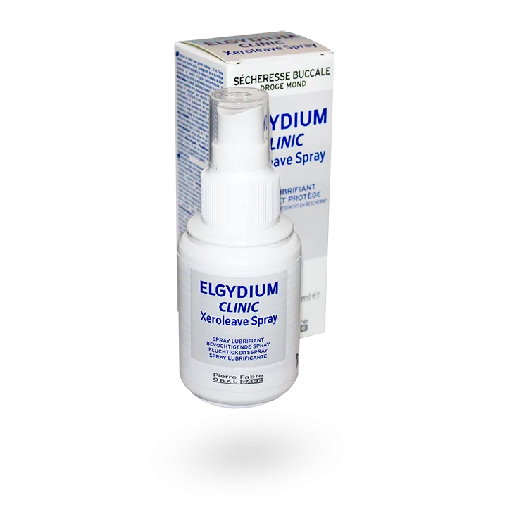 Elgydium Clinic spray lubrifiant sécheresse buccale 70 ml