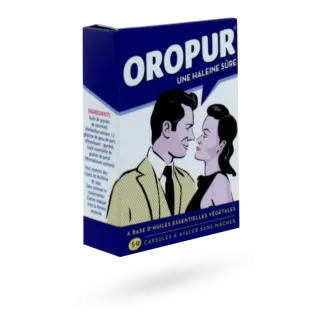 Oropur mauvaise haleine 50 capsules à avaler