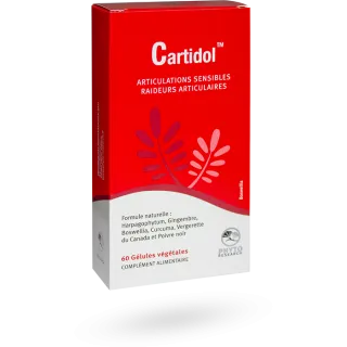 Cartidol articulations sensibles et raideurs articulaires 60 gélules