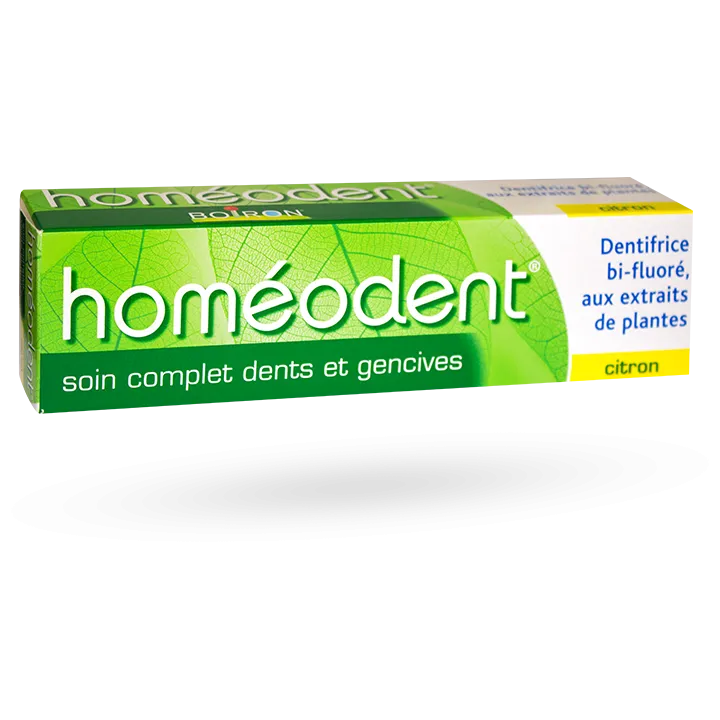 Homéodent soin complet dents et gencives citron Boiron 75 ml