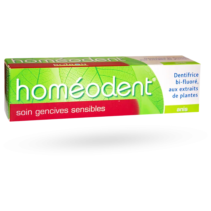Homéodent soin gencives sensibles anis Boiron 75 ml