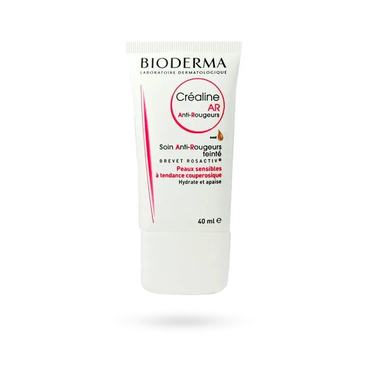 Créaline AR soin anti-rougeurs teinté Doré Bioderma 40 ml