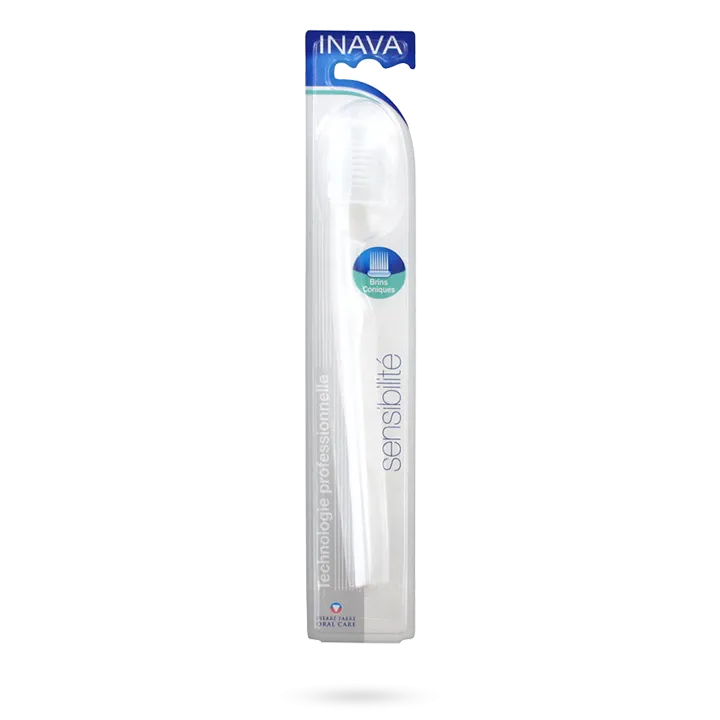 Inava Brosse à dents Sensibilité brins coniques blanche