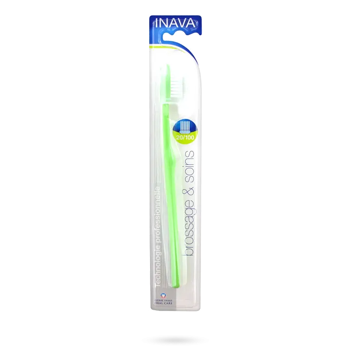 Inava Brossage & Soins brosse à dents souple 20/100