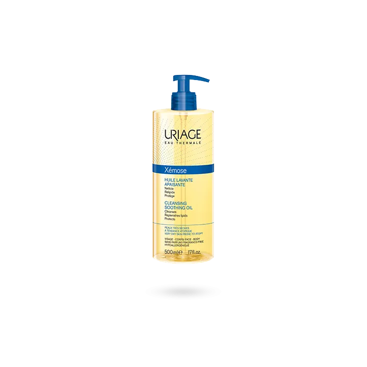 Uriage Xémose Huile lavante apaisante flacon-pompe de 500 ml