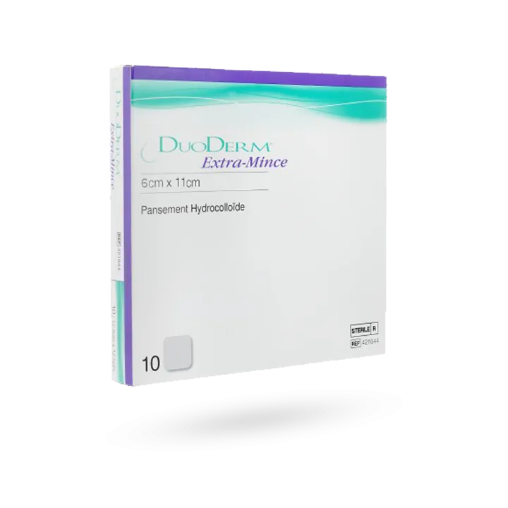 DuoDerm Extra-mince pansement hydrocolloïde 10 pansements
