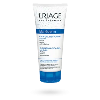 Uriage Bariéderm Cica-gel nettoyant au Cu-Zn tube de 200 ml