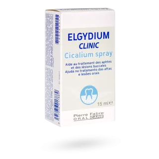 Elgydium Clinic Cicalium spray aphtes et lésions buccales spray de 15 ml