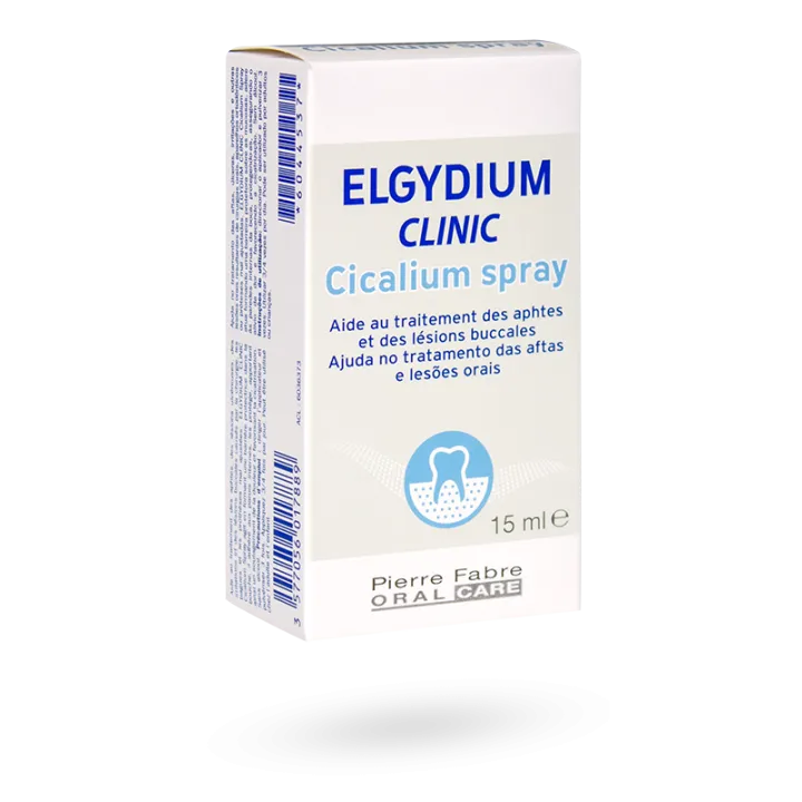 Elgydium Clinic Cicalium spray aphtes et lésions buccales spray de 15 ml