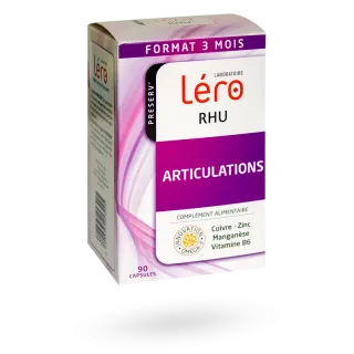 Léro rhu souplesse des articulations complément alimentaire