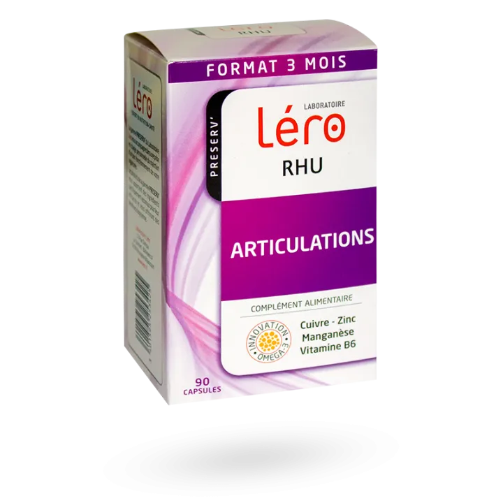 Léro rhu souplesse des articulations complément alimentaire
