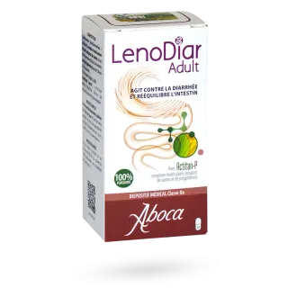 LenoDiar Adult Aboca diarrhées aiguës boite 20 gélules