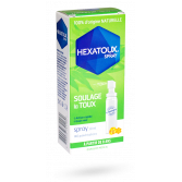 Hexatoux spray soulage la toux - Spray goût miel 30 ml